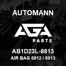 AB1D23L-8813 Automann Air Bag 8812 / 8813 / 8814 - Kenworth AG380 and Peterbilt Flex-Air | AGA Parts