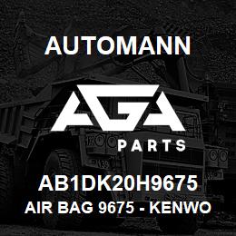 AB1DK20H9675 Automann Air Bag 9675 - Kenworth Rear - W015449678, K30328 | AGA Parts