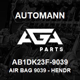 AB1DK23F-9039 Automann Air Bag 9039 - Hendrickson / Hutch / Neway / Holland Trailers | AGA Parts