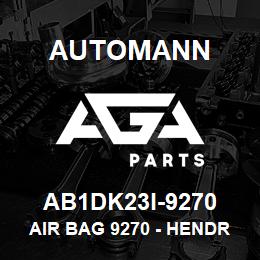 AB1DK23I-9270 Automann Air Bag 9270 - Hendrickson Turner Trailers C20010, C25559, S25559, S20010 - Goodyear 1R13119 | AGA Parts