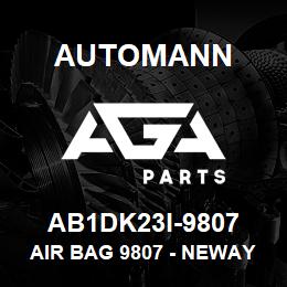 AB1DK23I-9807 Automann Air Bag 9807 - Neway / Holland Trailer 48100492, 48100493, 48100495, 50857000 | AGA Parts