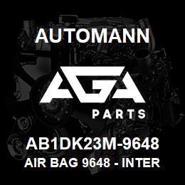 AB1DK23M-9648 Automann Air Bag 9648 - International Navistar Rear Z - Goodyear 1R12398, IHC 2027911C1/C2/C3 | AGA Parts