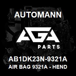 AB1DK23N-9321A Automann Air Bag 9321A - Hendrickson Turner Lift Axle MT45, MTL45, MTL50 | AGA Parts
