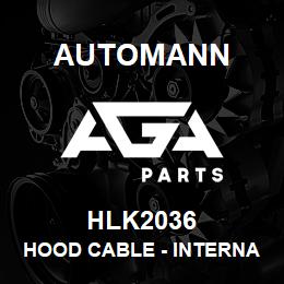 HLK2036 Automann Hood Cable - International | AGA Parts