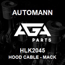 HLK2045 Automann Hood Cable - Mack | AGA Parts