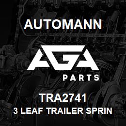 TRA2741 Automann 3 Leaf Trailer Spring | AGA Parts