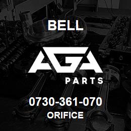 0730-361-070 Bell ORIFICE | AGA Parts