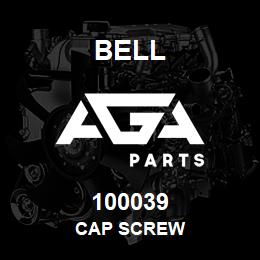 100039 Bell CAP SCREW | AGA Parts