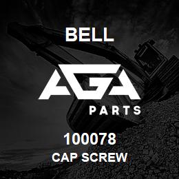 100078 Bell CAP SCREW | AGA Parts