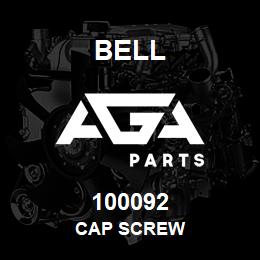 100092 Bell CAP SCREW | AGA Parts