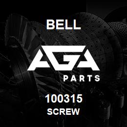 100315 Bell SCREW | AGA Parts