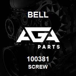 100381 Bell SCREW | AGA Parts