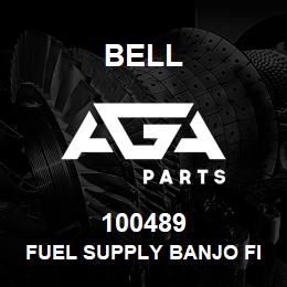 100489 Bell FUEL SUPPLY BANJO FITTING | AGA Parts