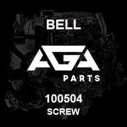 100504 Bell SCREW | AGA Parts