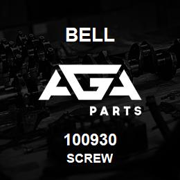 100930 Bell SCREW | AGA Parts