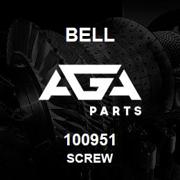 100951 Bell SCREW | AGA Parts