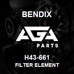 H43-661 Bendix FILTER ELEMENT | AGA Parts