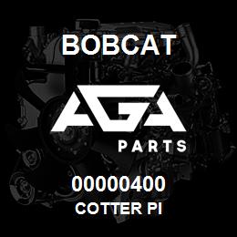 00000400 Bobcat COTTER PI | AGA Parts