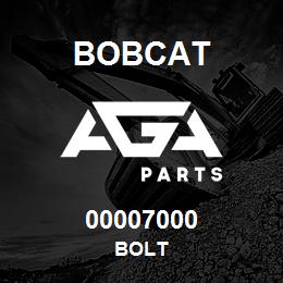 00007000 Bobcat BOLT | AGA Parts