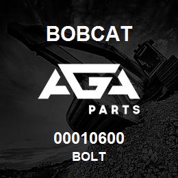 00010600 Bobcat BOLT | AGA Parts