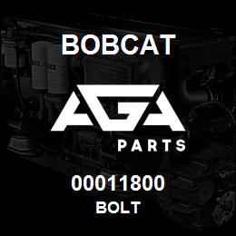 00011800 Bobcat BOLT | AGA Parts