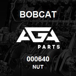 000640 Bobcat NUT | AGA Parts