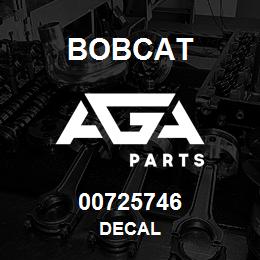 00725746 Bobcat DECAL | AGA Parts
