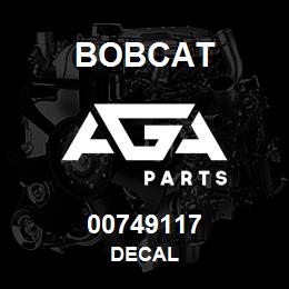 00749117 Bobcat DECAL | AGA Parts