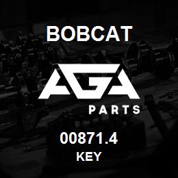 00871.4 Bobcat KEY | AGA Parts