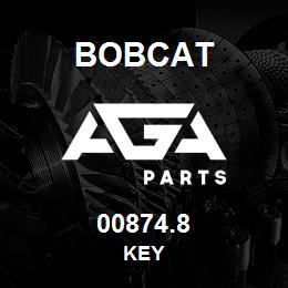 00874.8 Bobcat KEY | AGA Parts