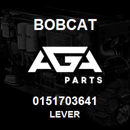 0151703641 Bobcat LEVER | AGA Parts
