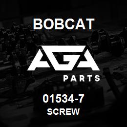 01534-7 Bobcat SCREW | AGA Parts