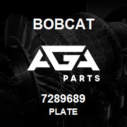 7289689 Bobcat PLATE | AGA Parts