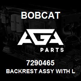 7290465 Bobcat BACKREST ASSY WITH LUMBAR | AGA Parts