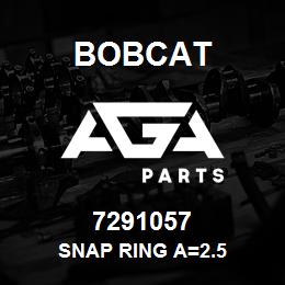 7291057 Bobcat SNAP RING A=2.5 | AGA Parts