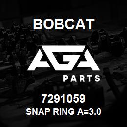 7291059 Bobcat SNAP RING A=3.0 | AGA Parts