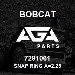 7291061 Bobcat SNAP RING A=2.25 | AGA Parts