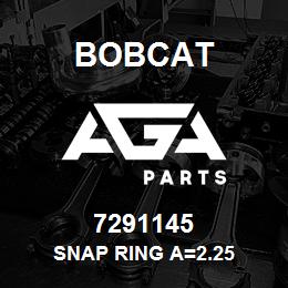 7291145 Bobcat SNAP RING A=2.25 | AGA Parts