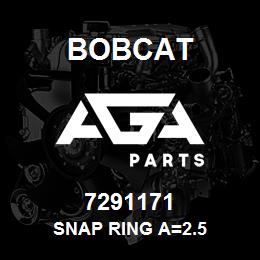 7291171 Bobcat SNAP RING A=2.5 | AGA Parts