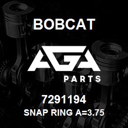 7291194 Bobcat SNAP RING A=3.75 | AGA Parts