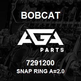 7291200 Bobcat SNAP RING A=2.0 | AGA Parts