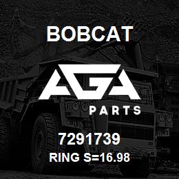 7291739 Bobcat RING S=16.98 | AGA Parts