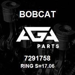 7291758 Bobcat RING S=17.06 | AGA Parts