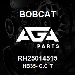 RH25014515 Bobcat HB35- C.C T | AGA Parts