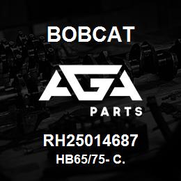 RH25014687 Bobcat HB65/75- C. | AGA Parts