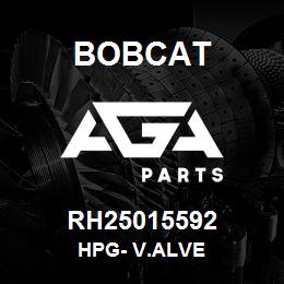 RH25015592 Bobcat HPG- V.ALVE | AGA Parts