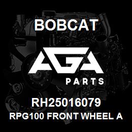 RH25016079 Bobcat RPG100 FRONT WHEEL A | AGA Parts