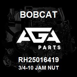 RH25016419 Bobcat 3/4-10 JAM NUT | AGA Parts