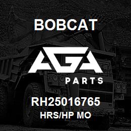 RH25016765 Bobcat HRS/HP MO | AGA Parts