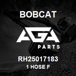 RH25017183 Bobcat 1 HOSE F | AGA Parts